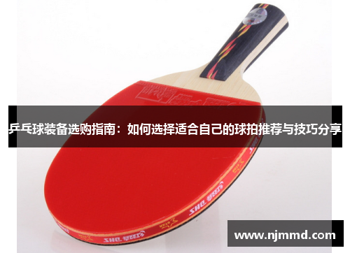 乒乓球装备选购指南：如何选择适合自己的球拍推荐与技巧分享